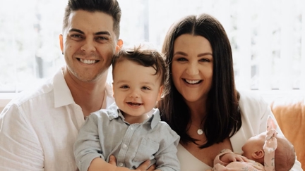 Megan and Andrew Papas on their love story: Met at a house party