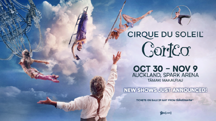 Just Announced: New Corteo Performances Added in Auckland!
