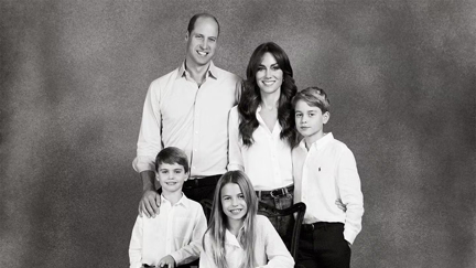Prince William, Princess Kate and their children release stunning 2023 Christmas card