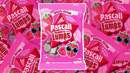 Limited edition raspberry flavoured Pineapple Lumps are out today and we can't wait to try them