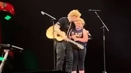 Lucky 10-year-old Kiwi invited to sing on stage in Wellington with Ed Sheeran