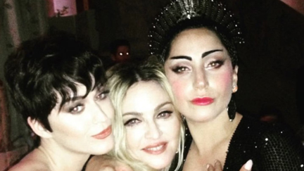 Madonna was secretly recording music with Katy Perry just hours before her shock collapse