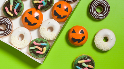 Krispy Kreme is giving away FREE doughnuts this Halloween - and it's no trick!