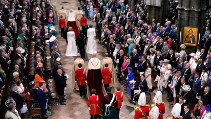 King Charles & Queen Consort Camilla's Coronation has begun at Westminster Abbey